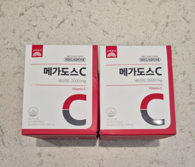 고려은단 비타민C 3000 메가도스, 왜 비타민C를 챙겨 먹어야 할까? 영국산 비타민씨 원료부터 ....