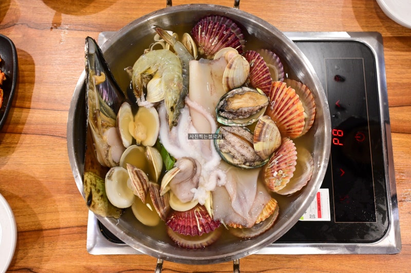고양 원당동 해물칼국수 맛집 박승광해물칼국수 원당점 주차 해물파전 아이들과 함께 식사....