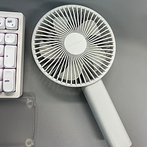#내돈내산 루메나 빅팬 폴더블 탁상 손 선풍기 크림화이트, N개월 이 써보고 솔직하게 남기는....