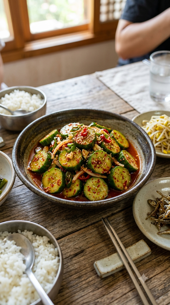 [소소한 행복 집밥요리] 오이무침 — 상큼하게 입맛을 돋우는 반찬 ~^^