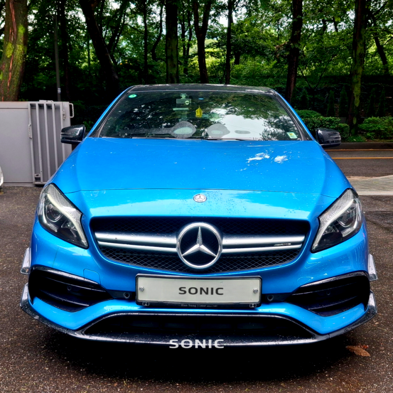 냉각수 보충 후에도 냉각수가 줄어든다면? 벤츠 A45 AMG 냉각수 보조탱크·호스 교환 [소닉모....