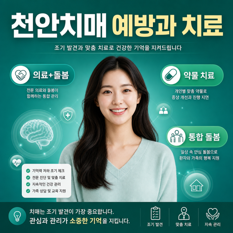 천안치매 전담 서비스 비교! 선택할 때 고려해야 할 점은?