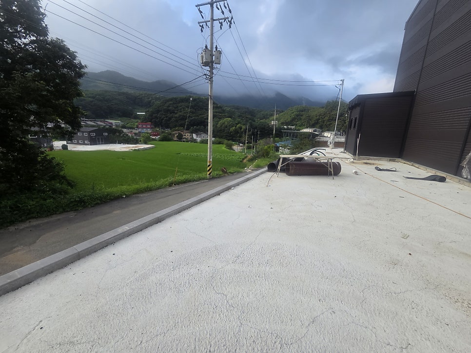충남 아산 신축 창고 휀스 펜스 설치 메쉬휀스 앙카타입 완벽 시공
