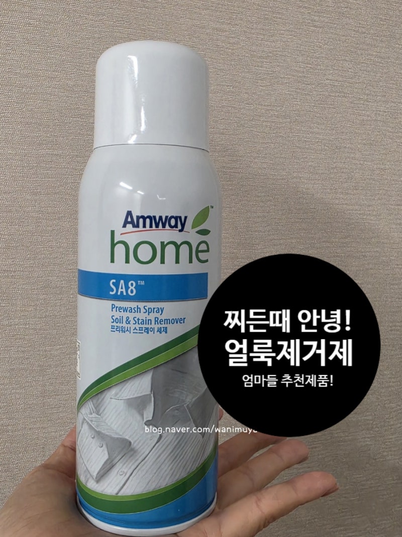 암웨이 프리워시 얼룩제거제 세제::얼룩제거제 유목민 내돈내산 리얼 후기!