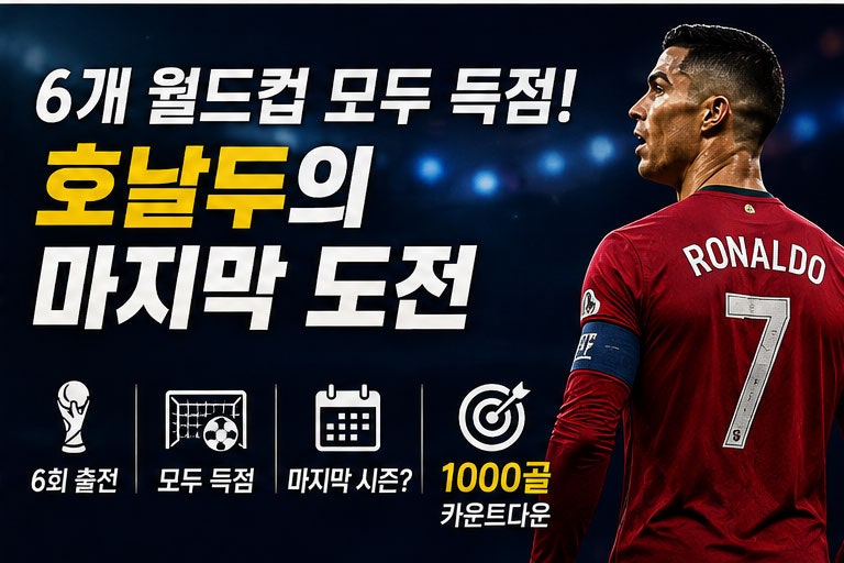 호날두 은퇴 언제? 1000골까지 24골 남았다…펠레 기록과 다른 이유