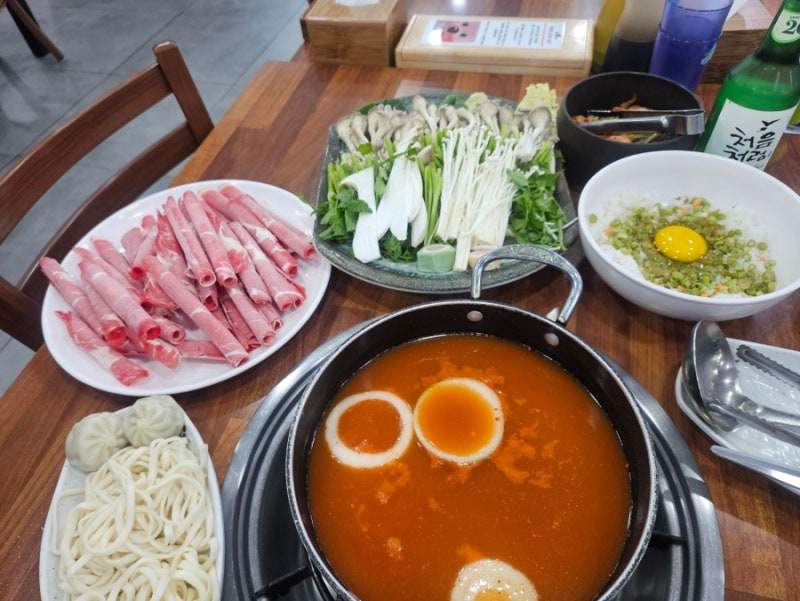 동탄 샤브 칼국수 맛집 : 등촌샤브칼국수 동탄역점