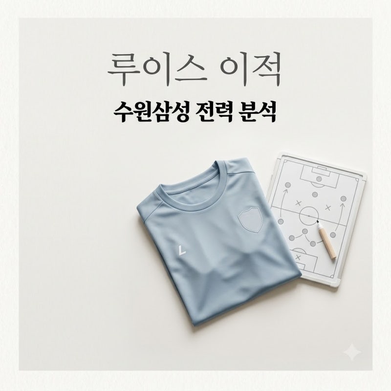 수원삼성 루이스 극적 이적, 승격의 마지막 조각 될까