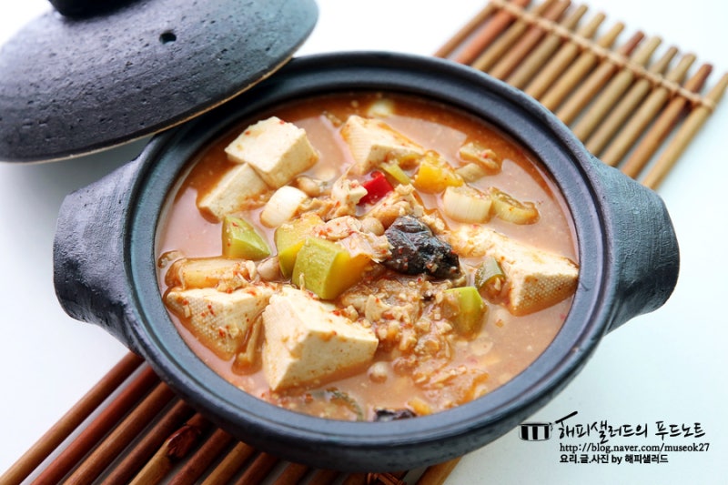 청국장찌개 레시피 요리 김치청국장 끓이는법