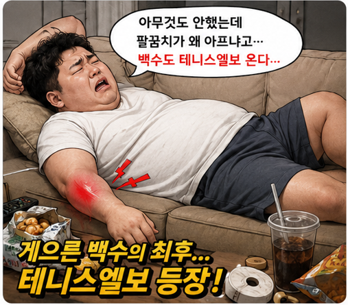 테니스 안 쳐도 걸린다? 인구의 최대 4%가 겪는 '테니스 엘보'의 진실 (원인·증상·운동치료 ....