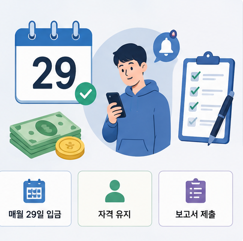서울시 청년수당, 취업 시 지급 중단 신고와 알바 소득 기준 및 입금일