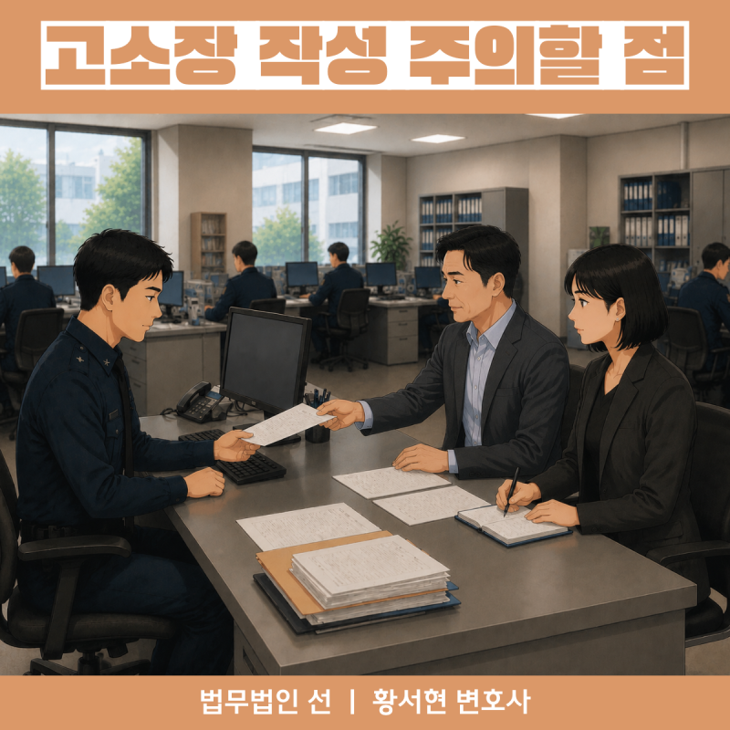 형사고소장 작성 방법, 경찰서에 고소장 접수 전 먼저 확인하세요