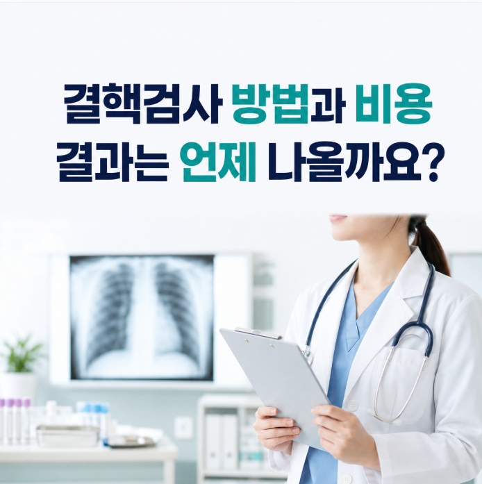 결핵검사 방법과 비용, 결과는 언제 나올까요?