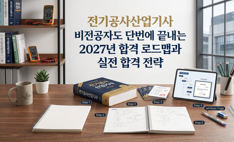 전기공사산업기사 비전공자도 단번에 끝내는 2027년 합격 로드맵과 실전 합격 전략