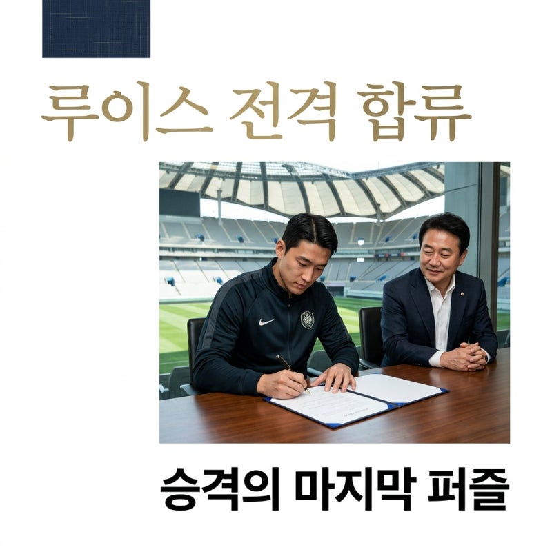 수원삼성 루이스 극적 이적, 승격을 확정 지을 득점 병기 될까?