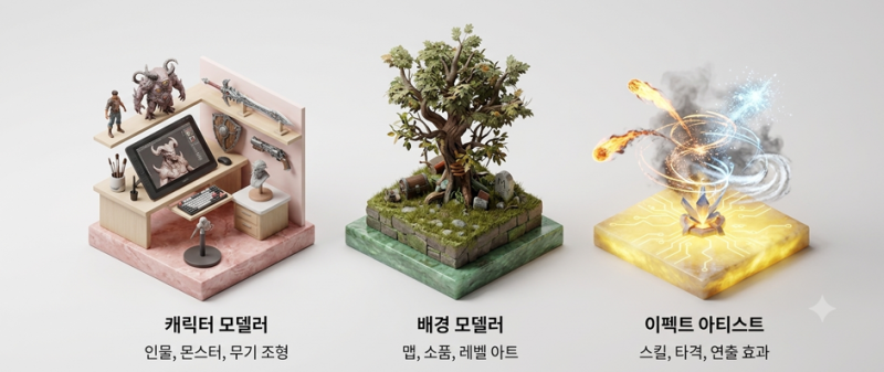 홍대게임그래픽학원 게임3D모델러 입문자를 위한 필수 툴과 취업 핵심역량