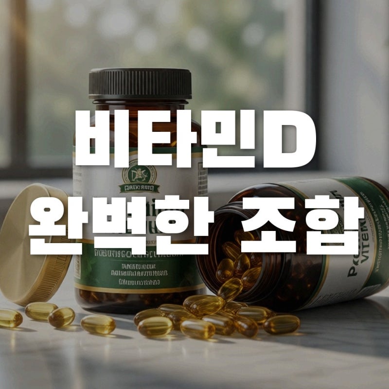 비타민D 마그네슘 조합, 비타민K2 없으면 오히려 독? 영양제 꿀조합 가이드