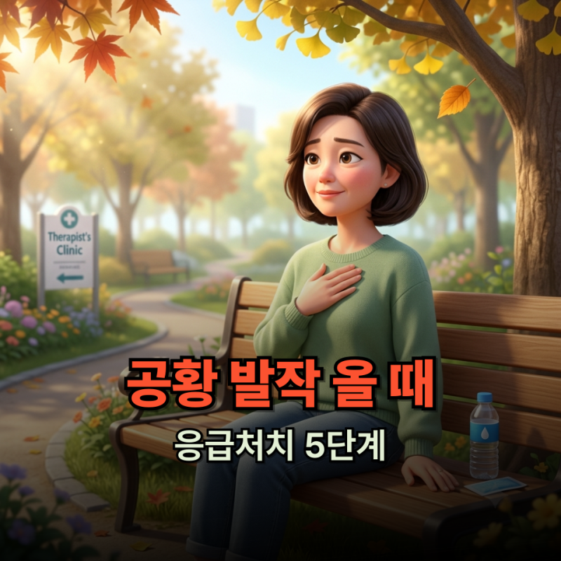 갑작스러운 가슴 두근거림, 40대 공황장애 증상 탈출 위한 5가지 행동 지침