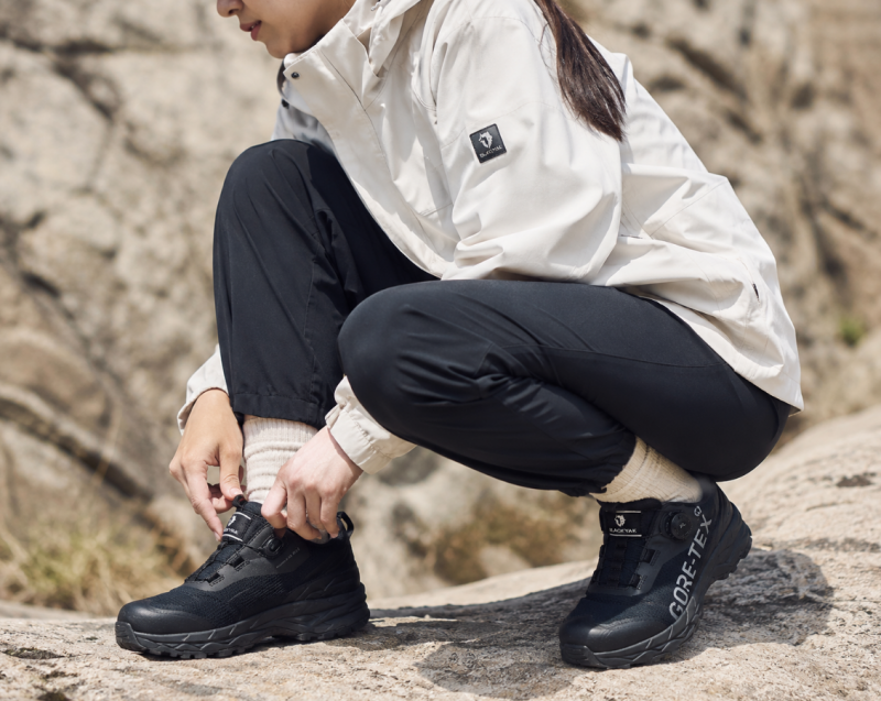 블랙야크 공용 고어텍스 BOA 다이얼 경량 방수 트레킹화 PETRICK GTX 후기