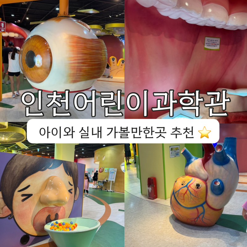 인천 계양구 실내 가볼만한곳 인천어린이과학관 4살 아이와 재방문 후기