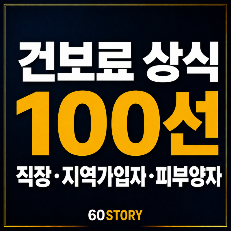 꼭 알아야 할 국민건강보험 상식 100선 : 직장·지역가입자의 건강보험료 산정과 피부양자 요....