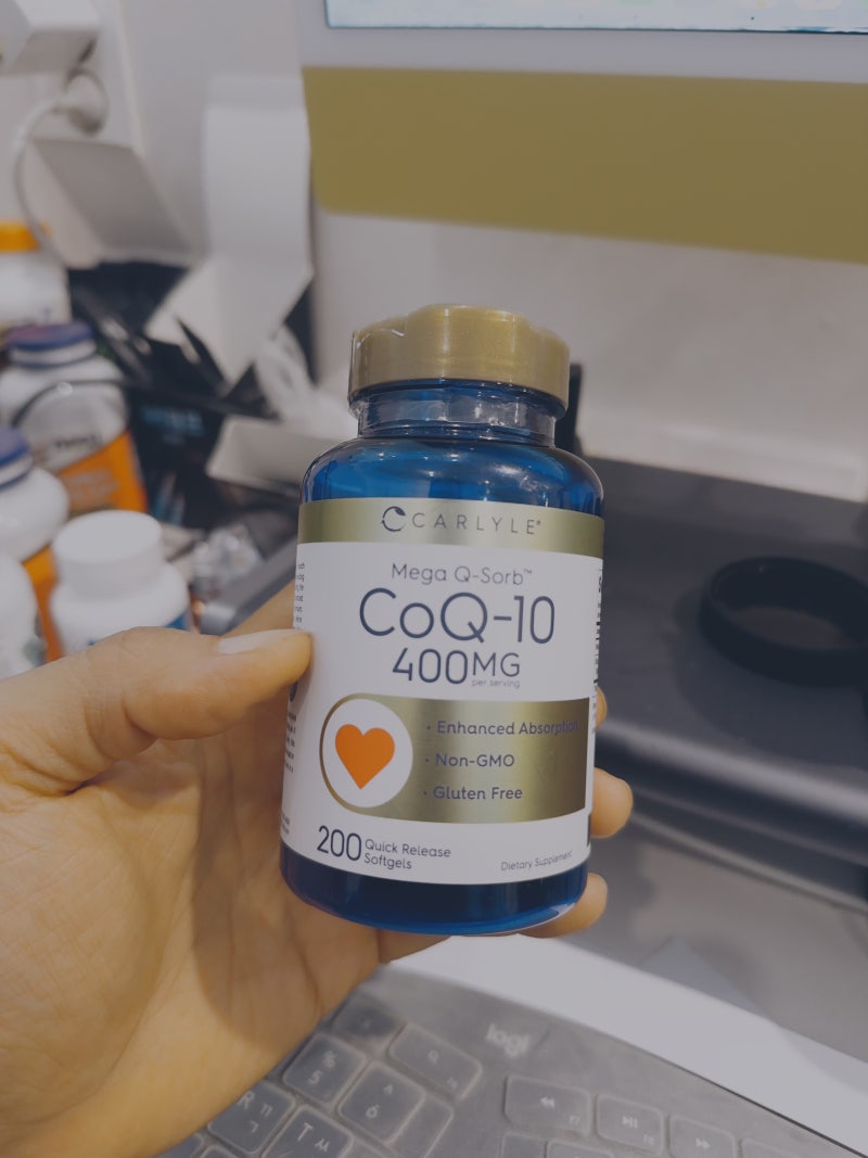 Carlyle CoQ-10 400mg (Mega Q-Sorb) 코큐텐 후기