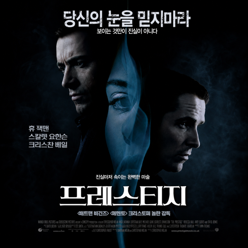 〈프레스티지〉 줄거리 결말 해석, 두 마술사의 반전 비밀