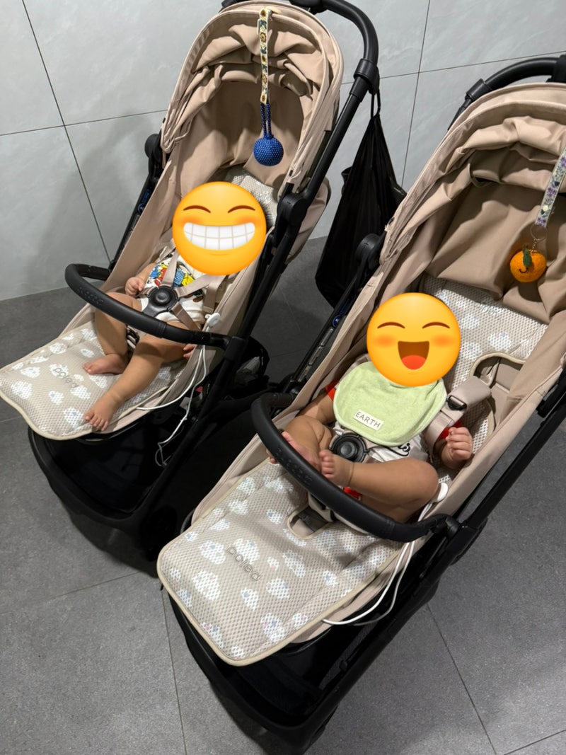 부가부 버터플라이2 데저트토프 | 쌍둥이 휴대용유모차 추천