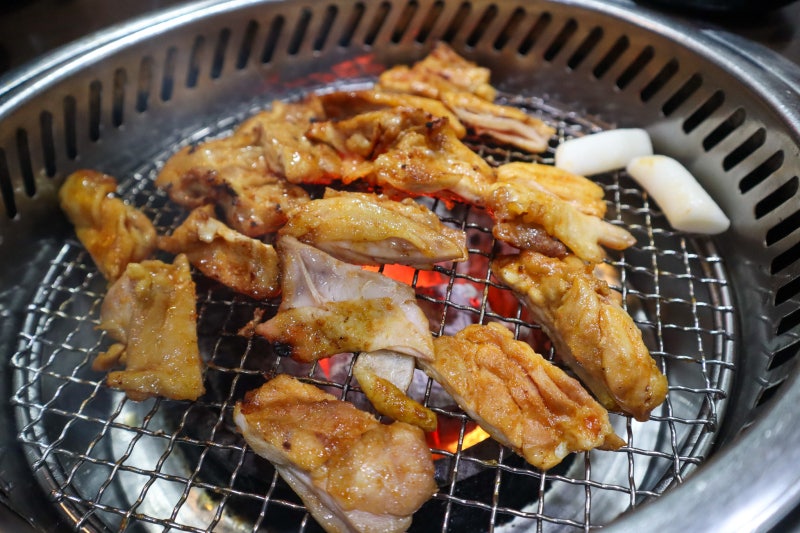 가평 닭갈비 맛집 추천 : 유명숯불닭갈비 설악 웨이팅? 포장 가격