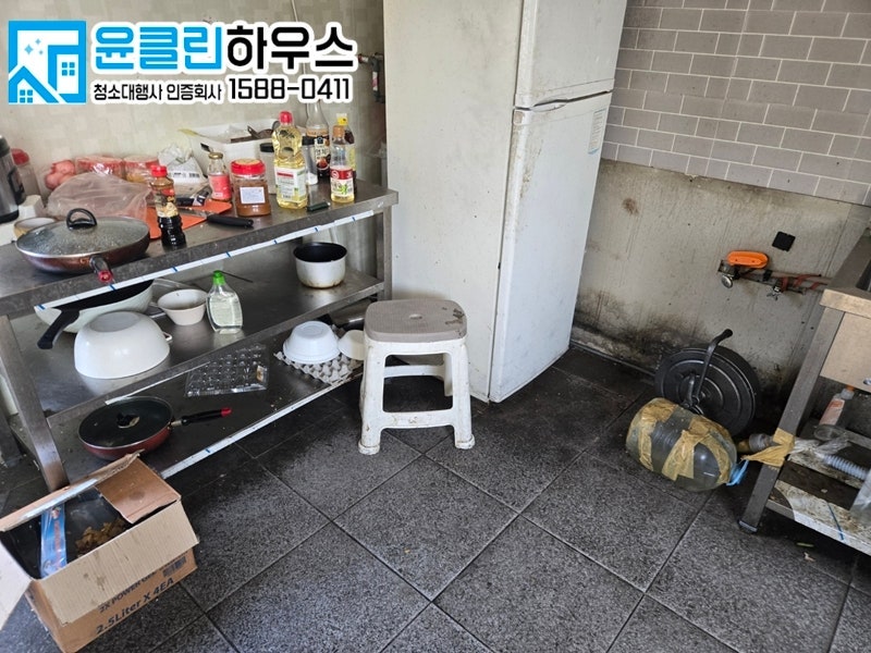 남양주공장청소 기숙사 식당 주방 청소 깔끔한 윤클린하우스