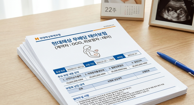 현대해상 태아보험 필수 특약과 불필요한 특약 완벽 정리 (가입 시기 및 주의사항)