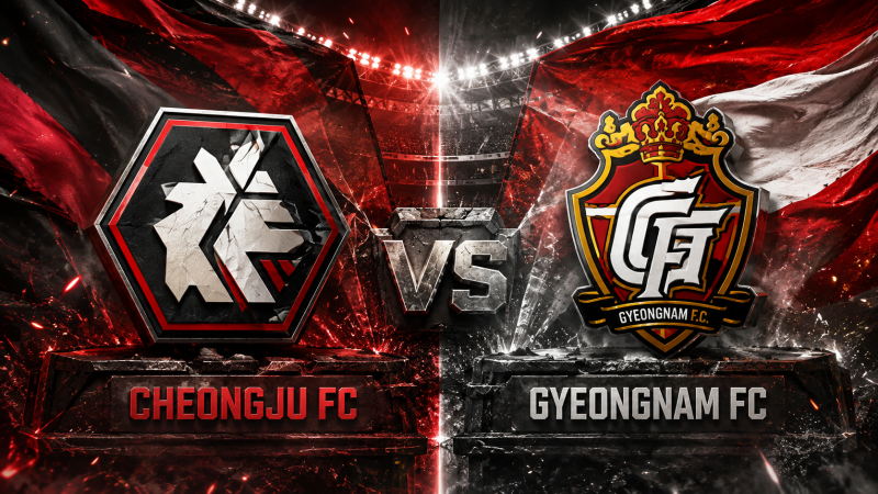 충북청주 프로축구단 vs 경남FC 경기분석 | 8월 23일 K리그2 예상 라인업·공격력 분석