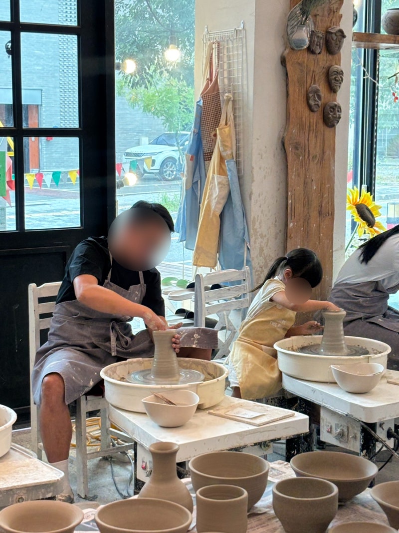 아이와 실내 체험 추천! 이천 도자기 공방 도예 체험'정도가' 방문후기