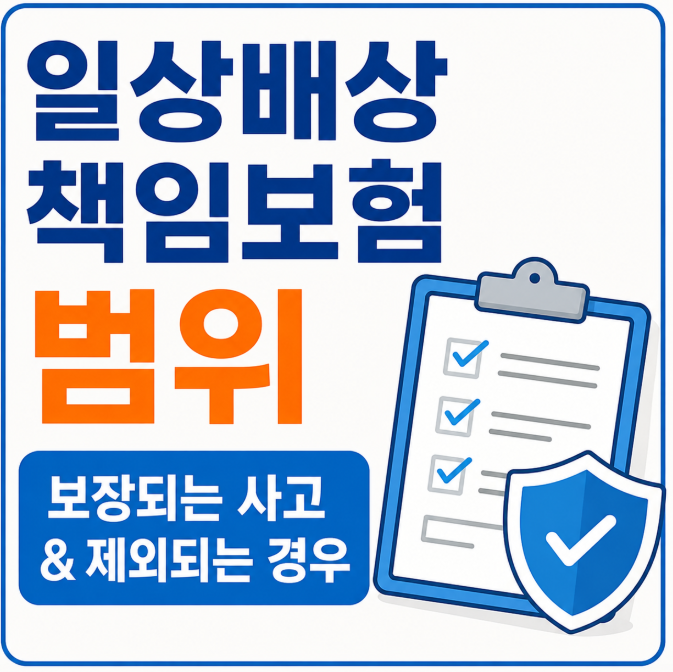 일상배상책임보험 보장 범위 알아보기_가족·누수·자전거 사고 보상 기준