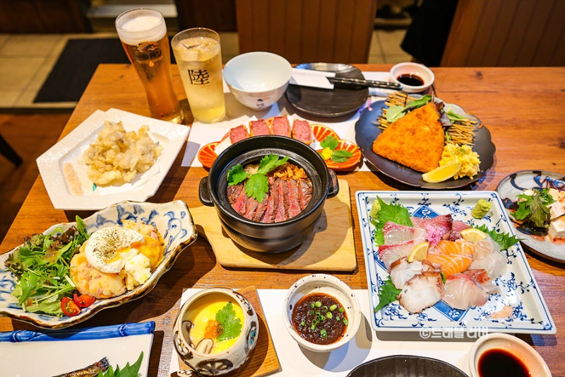 후쿠오카 캐널시티 근처 맛집 추천 이자카야 와다치