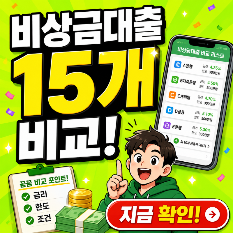 토스 비상금대출 조건 총정리, 토스뱅크 한도 이자 연장 방법까지