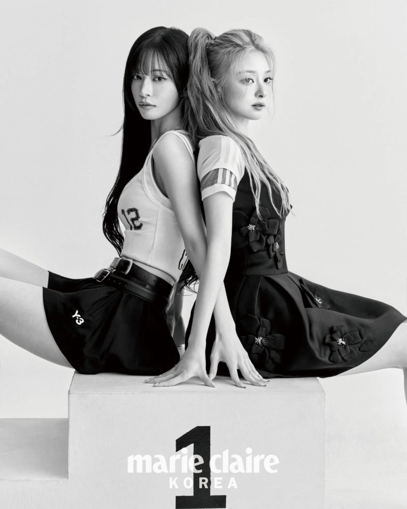 2026.08 프로미스나인 : '마리끌레르' 이채영, 이나경 화보 [배경화면]