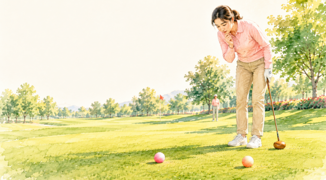 ⛳ 파크골프 다른 사람 공을 잘못 치면 몇 타? 오구 플레이 규칙 정리