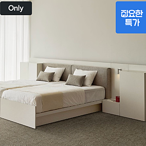 슬립퍼 허쉬 수납형 호텔침대 프레임 53% 할인 160 → 73만 매트리스 패키지 정리