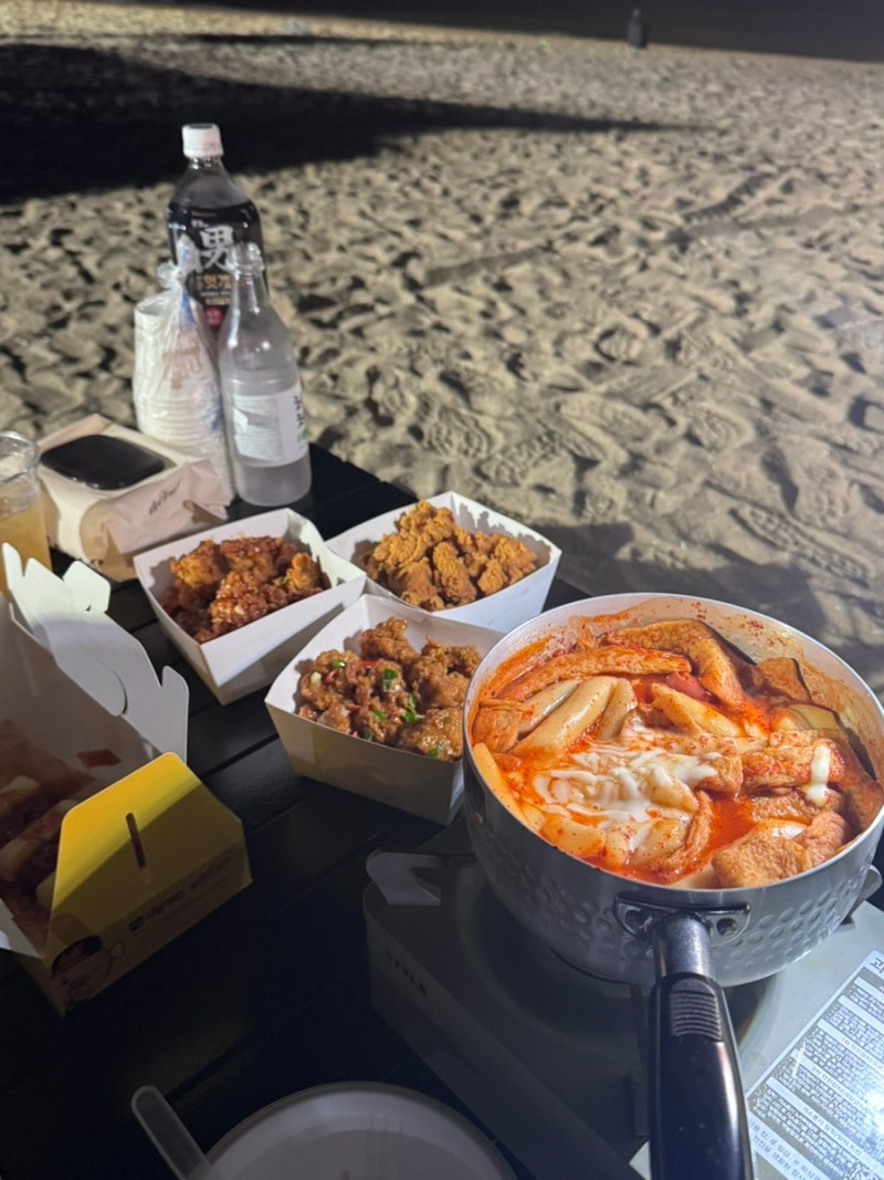 인천 무의도 갯벌체험 가능한 하나개해수욕장 캠핑후기