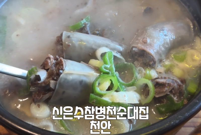 병천순대 속이 꽉 찬 순대와 진한 순대국밥 맛집 솔직 후기 [신은수참병천순대집 천안]