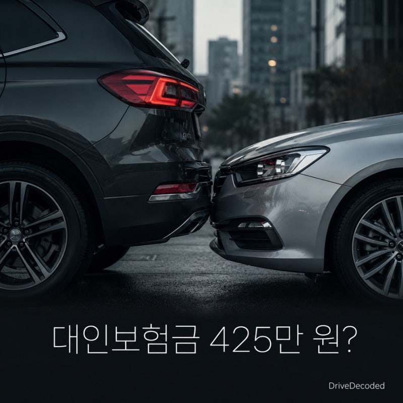 “살짝 부딪혔는데 대인보험금 425만 원?” 9월 10일부터 자동차 사고 처리 달라진다