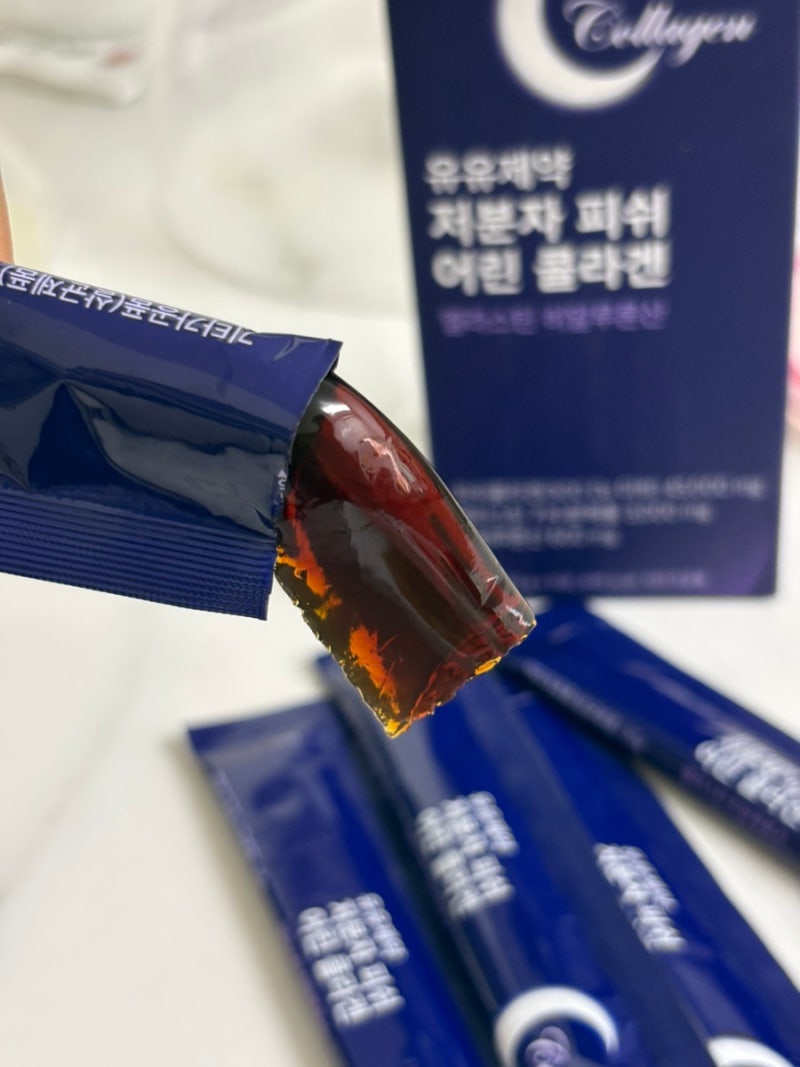 유유제약 저분자 피쉬 어린 콜라겐 엘라스틴 흡수률 높은 맛있는 콜라겐 히알루론산