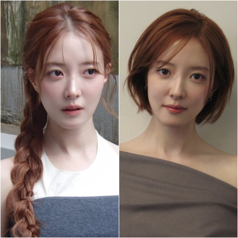 이세영 인형 아니냐고.. 여자 보브 단발, 머리땋기, 긴머리 스타일까지