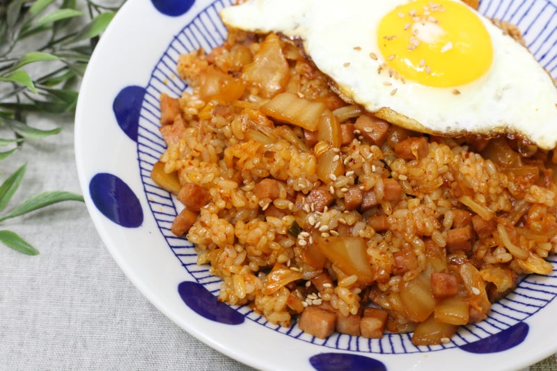 마요네즈 햄김치볶음밥 레시피 진짜 맛있을까?