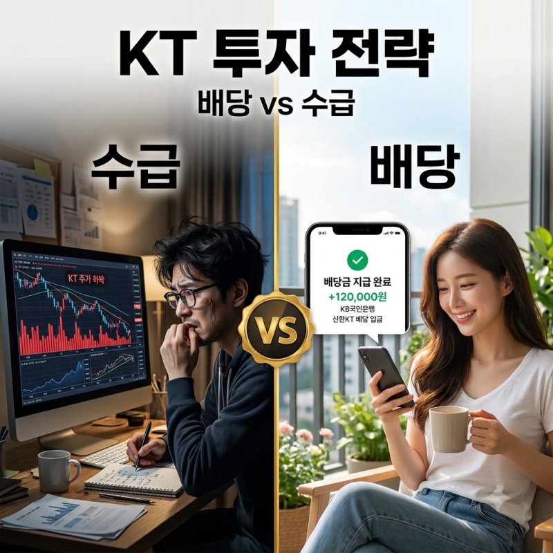 KT주식시세 안전한 배당주인 줄 알았는데 지금 흔들리는 이유