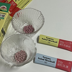 [다이소 살까말까템] 동국제약 맛있는 샐러드 미니볼｜미니볼 비타 내돈내산 후기