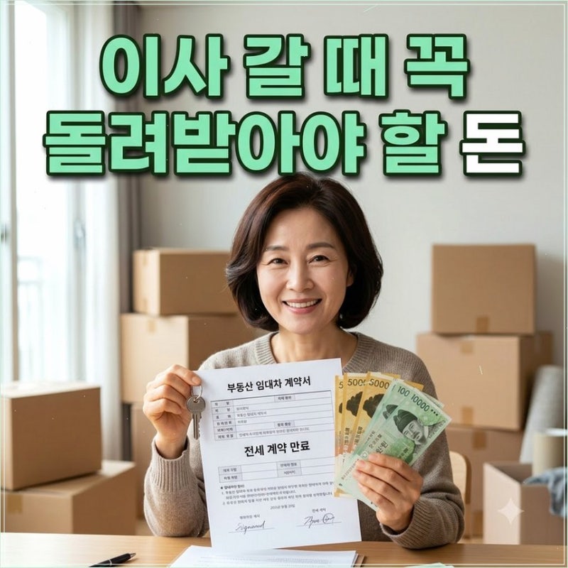 장기수선충당금 반환 신청 방법 및 소멸시효 세입자 이사 당일 납부확인서로 알차게 정산하....