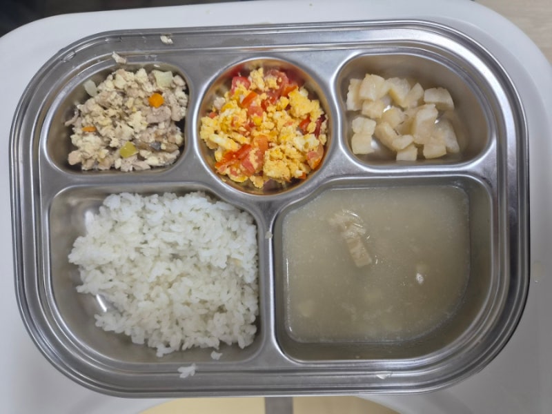 13개월 아기 유아식 완밥 메뉴 추천｜사골국·돼지고기 버섯볶음·토달볶음