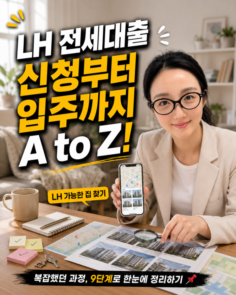 [천안 LH전세대출 신청방법] A-Z까지