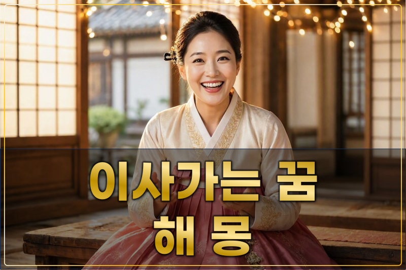 이사하는 꿈 해몽, 집을 옮기는 장면보다 먼저 확인해야 할 12가지 변화의 신호